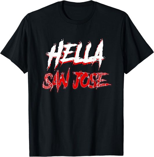 Discover San Jose Shark City T-Shirt - 408 SJ Theme