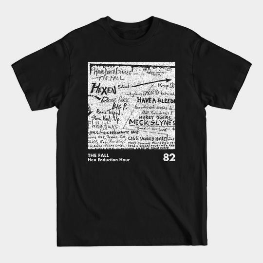 Discover The Fall / Hex Enduction Hour / Minimalist Graphic Artwork Design - The Fall - T-Shirt