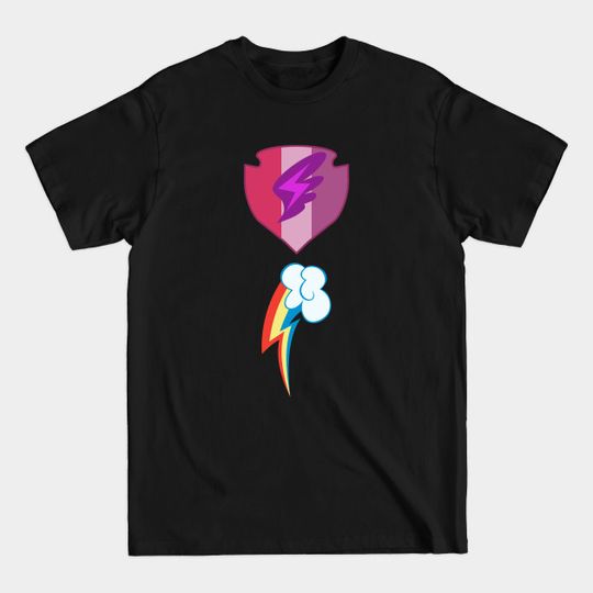Discover My little Pony - Scootaloo + Rainbow Dash Cutie Mark V2 - My Little Pony - T-Shirt