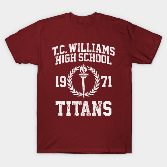 Discover T.C. Williams High School Titans T-Shirt - Remembering the Titans