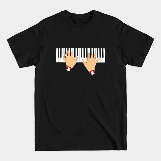 Discover Piano Hands - Piano - T-Shirt