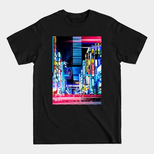 Discover Neon night city: Tokyo, Japan - Neon City - T-Shirt