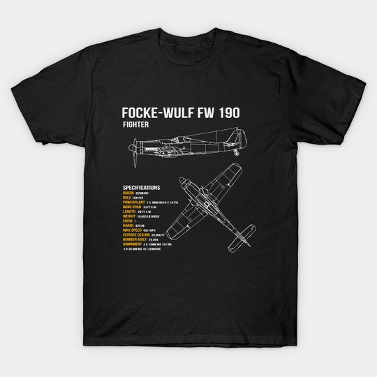 Discover Focke Wulf Fw 190 - Focke Wulf Fw 190 - T-Shirt