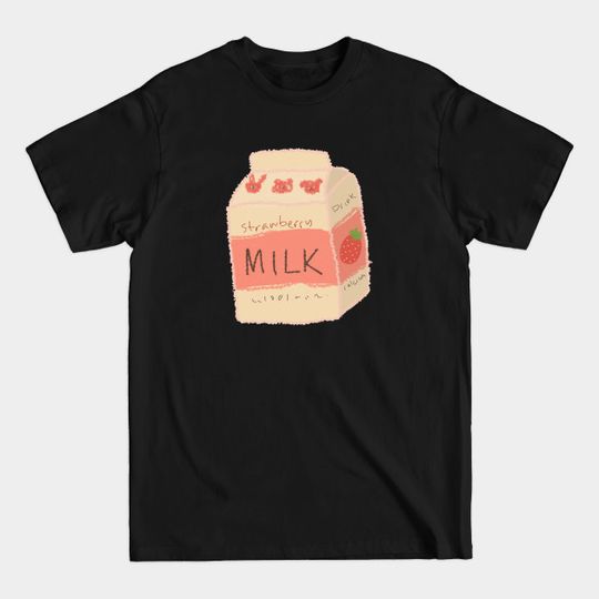 Discover Strawberry Milk - Milk Box - T-Shirt