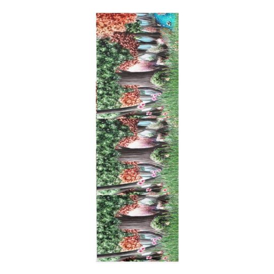 Discover Vibrant Forest Foam Yoga Mat | Meditation Mat