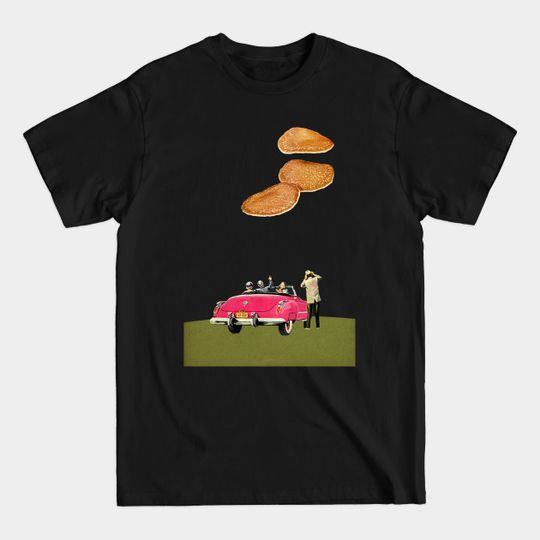 Discover Unidentified flying object (no background) - Collage - T-Shirt