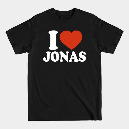 Discover I Love Jonas - Jonas - T-Shirt