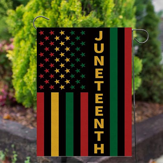 Discover Juneteenth USA Flag Freedom Garden Flag