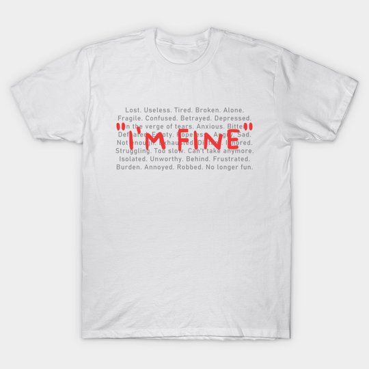 Discover Spoonie Species: "I'm fine..." - Illness - T-Shirt