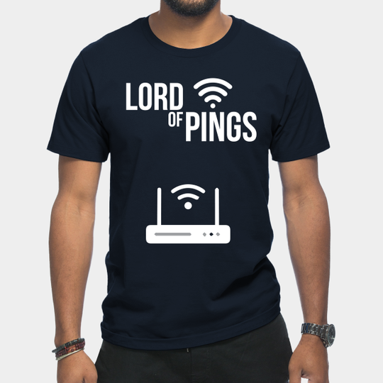 Discover Lord Of The Pings (Modern) - Lord Of The Rings - T-Shirt