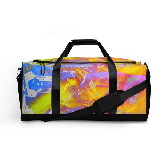 Discover Graphic Art Duffle bag