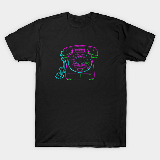 Discover Rotary Phone - Phone - T-Shirt