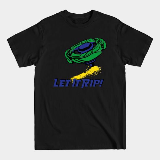 Discover beyblade blue/green - Beyblade - T-Shirt