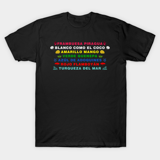 Discover The colors of my land - Colors of my Earth - T -Shirt