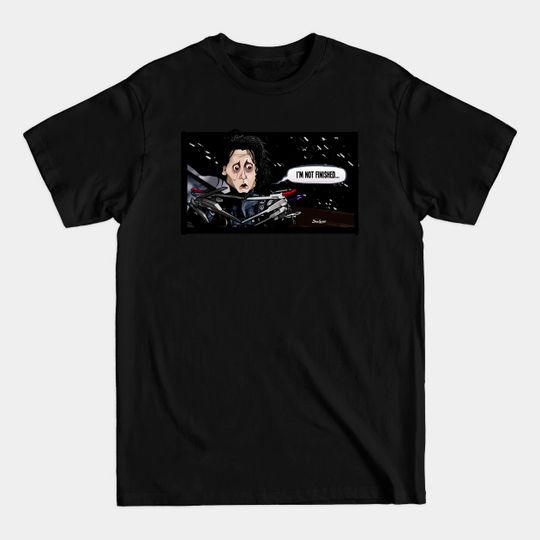 Discover I'm Not Finished - Johnny Depp - T-Shirt