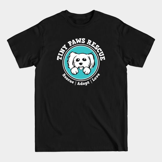 Discover Official Logo - Tiny Paws Rescue - T-Shirt