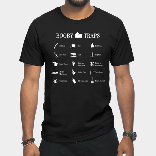 Discover Booby Traps - Home Alone Traps - T-Shirt