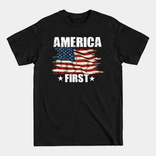 Discover America first - America First - T-Shirt