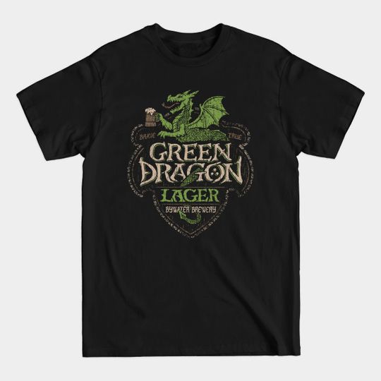 Discover Green Dragon Lager - Geek - T-Shirt