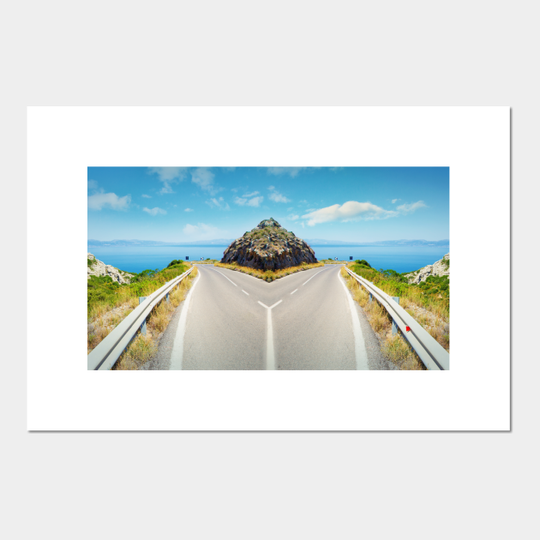 Discover highway - Crossroads - Posters and Art Prints