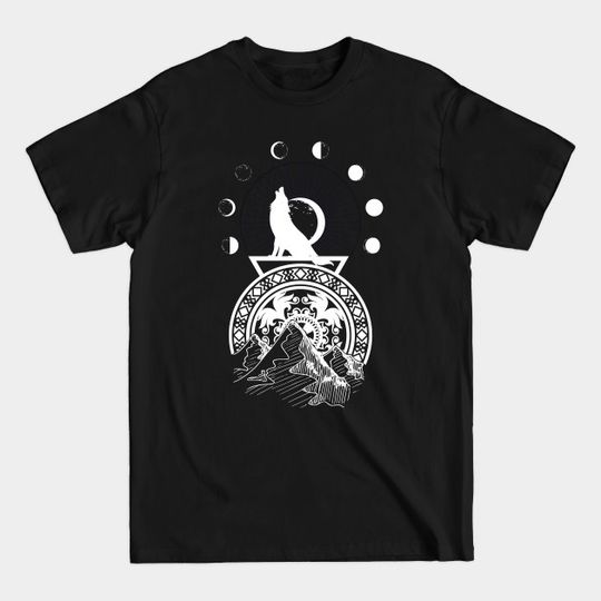 Discover Wolf Moon - Wolf Moon - T-Shirt