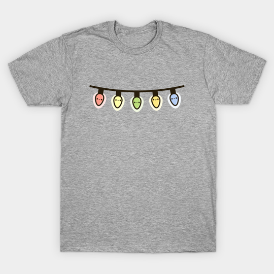 Discover Cute Christmas lights - Christmas Lights - T-Shirt