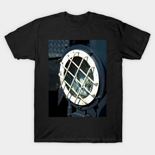 Discover Diesel Engine Locomotive Guarded Headlight - Headlight Train - T-Shirt