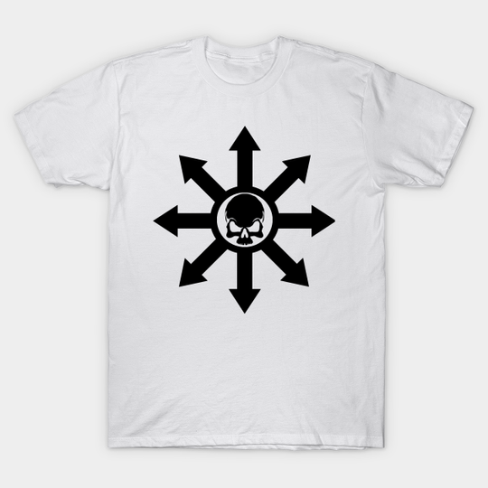 Discover Mark of Chaos Black - Warhammer 40k - T-Shirt
