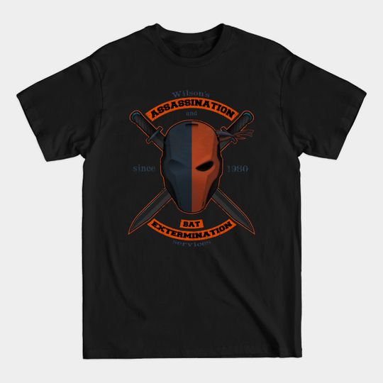 Discover Deathstroke's mercenary services - Deathstroke - T-Shirt