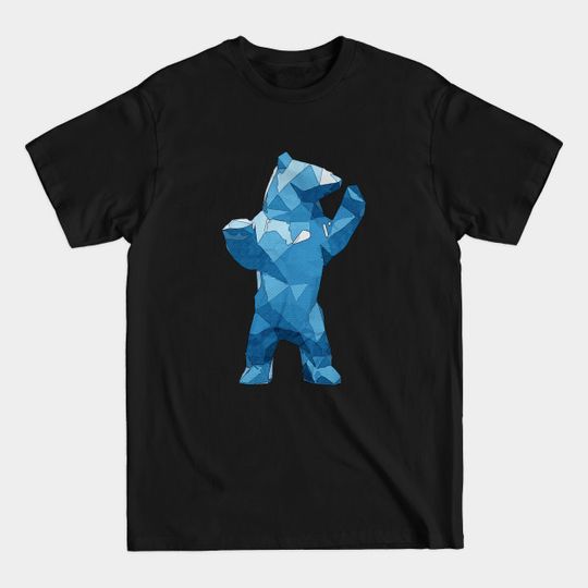 Discover Blue Bear - Bear - T-Shirt