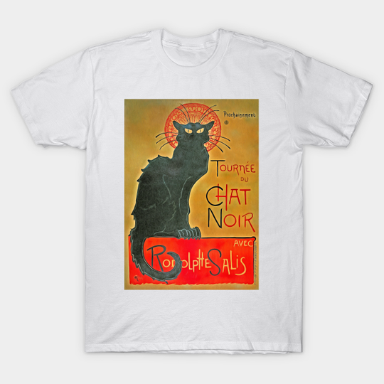 Discover Theophile Steinlen Tournee Du Cat Noir A Art Nouveau - Art Nouveau - T -shirt
