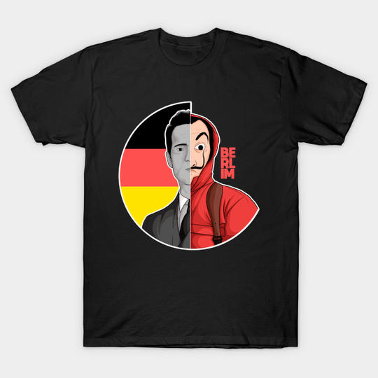 Discover Berlin - La Casa de Papel - T -Shirt