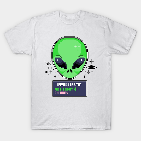 Discover Space Invader - Pixel - T-Shirt