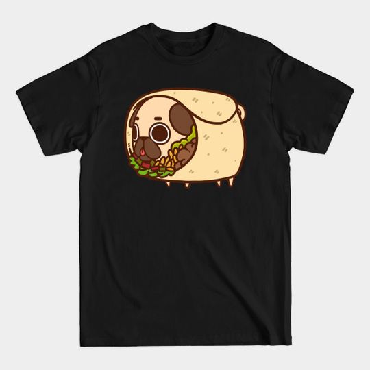 Discover Burrito Puglie - Burrito Pillow Square - T-Shirt