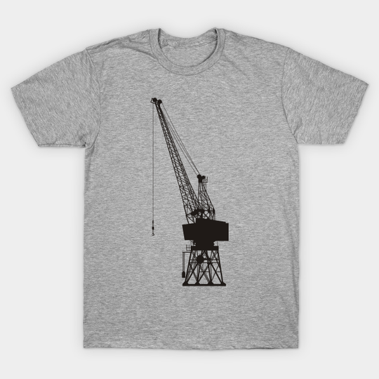 Discover Dockyard Crane Black - Dockyard Crane - T-Shirt