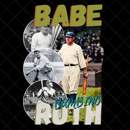 Discover Babe Ruth Baseball T Shirt, 90s Vintage Bootleg Rap Tee, HipHop Shirt