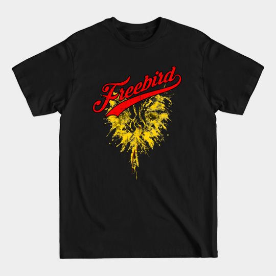 Discover Freebird distressed - Lynyrd Skynyrd - T-Shirt