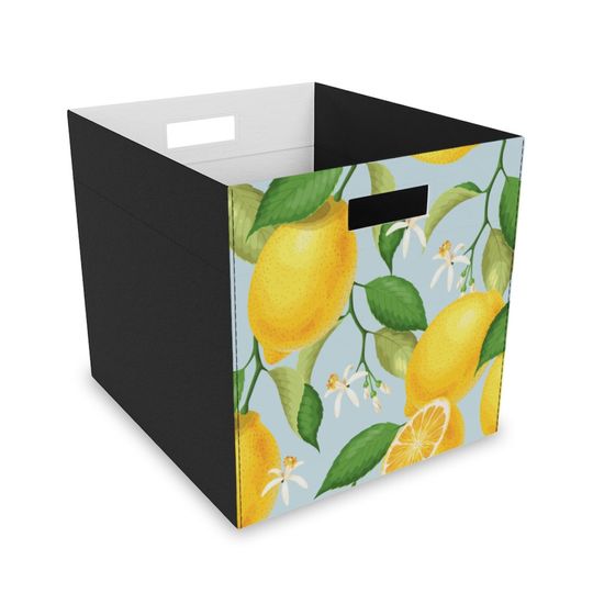 Discover Lemons Felt Storage Box
