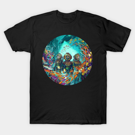 Discover 20000 Leagues Under the Sea - Circular - 20000 Leagues Under The Sea - T-Shirt