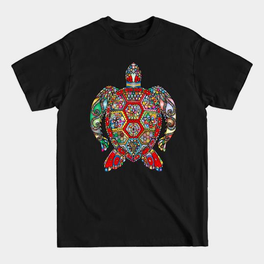 Discover sea turtle art - Sea Turtle Face Mask - T-Shirt