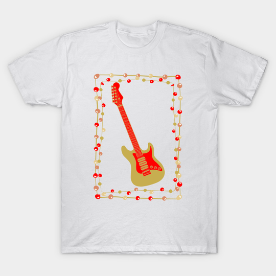 Discover Christmas Electric Guitar - Electric Guitar - T-Shirt