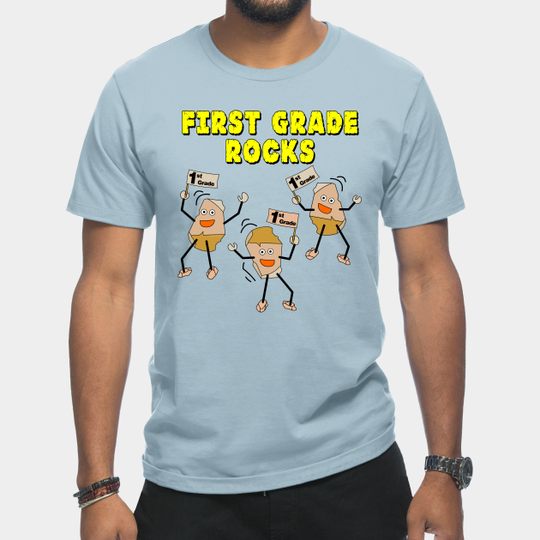 Discover First Grade Rocks - First Grade - T-Shirt