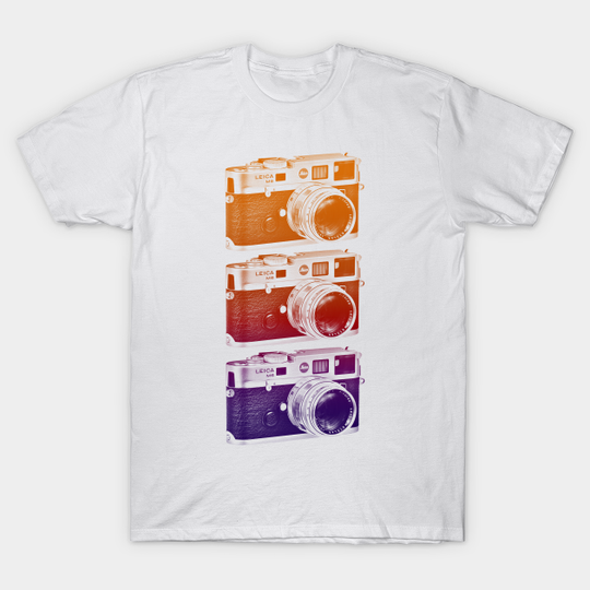 Discover Classic Leica M6 Camera Popart Design - Leica M6 - T-Shirt