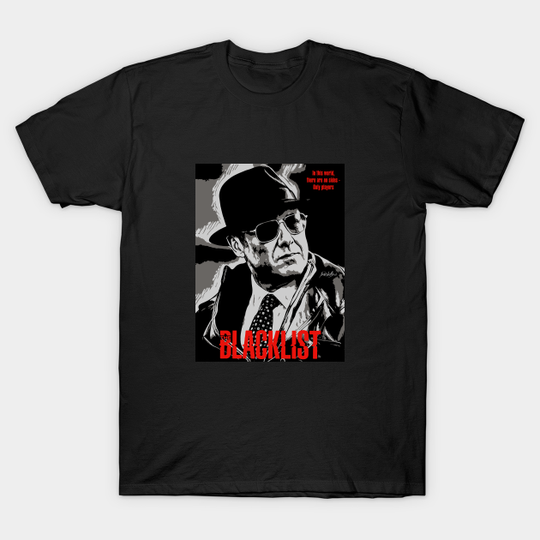Discover The Blacklist Fan art Poster - The Blacklist - T-Shirt