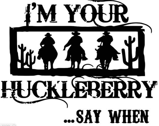 Discover I'm your Huckleberry...Say When T-shirt