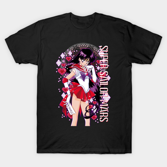 Discover Super Sailor Mars - Sailor Moon - T-Shirt