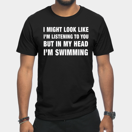 Discover Funny I'm Swimming Swimmer product Gift - Gift - T-Shirt