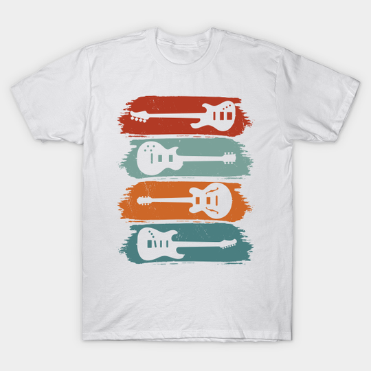 Discover Electric Guitar Blues Jazz T-Shirt