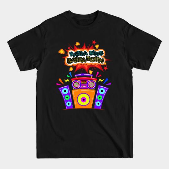Discover Boombox and Speakers Music Love - Music Love - T-Shirt