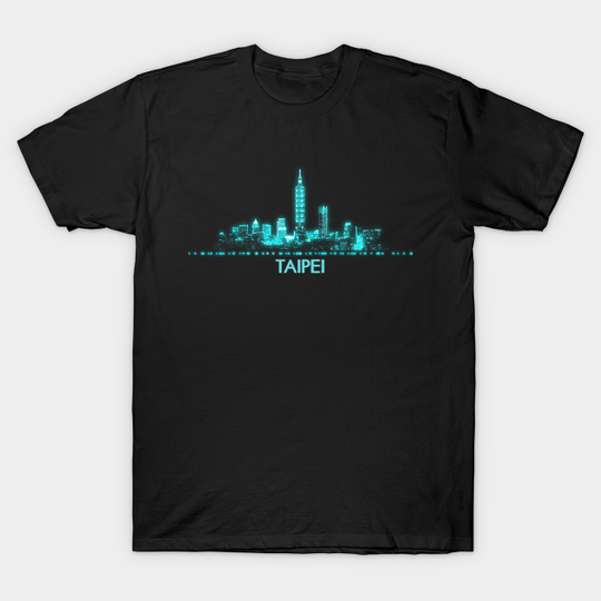 Discover Taipei Skyline - Taipei Skyline - T-Shirt